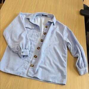 Light Blue oversized shirt